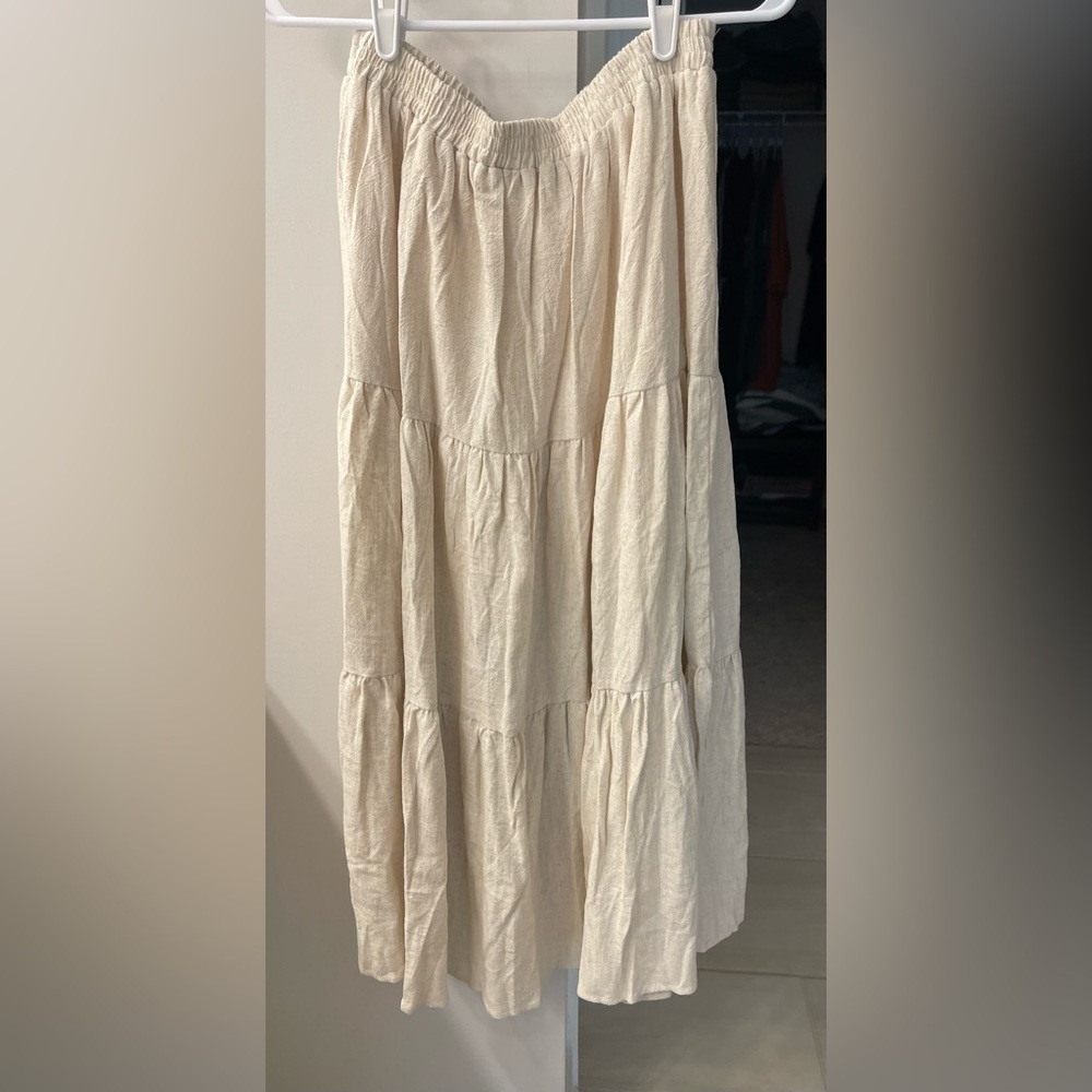 Neuflora skirt - Cream - Picture 7 of 10